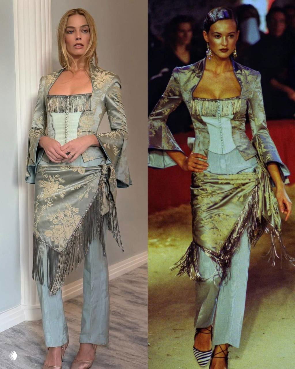 Марго Робби vs модели — образы из пресс-тура «Грозовой перевал»