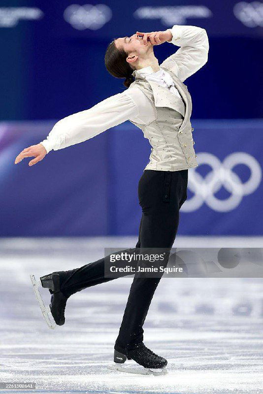 Петр Гуменник прыгнул пять квадов в произвольной программе