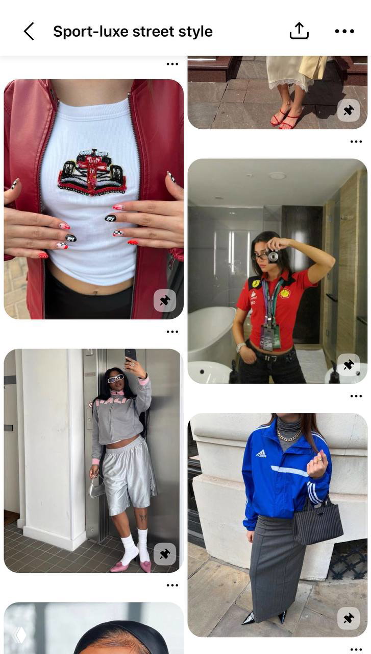 Pinterest выпустил Summer Trend Report — sport‑luxe