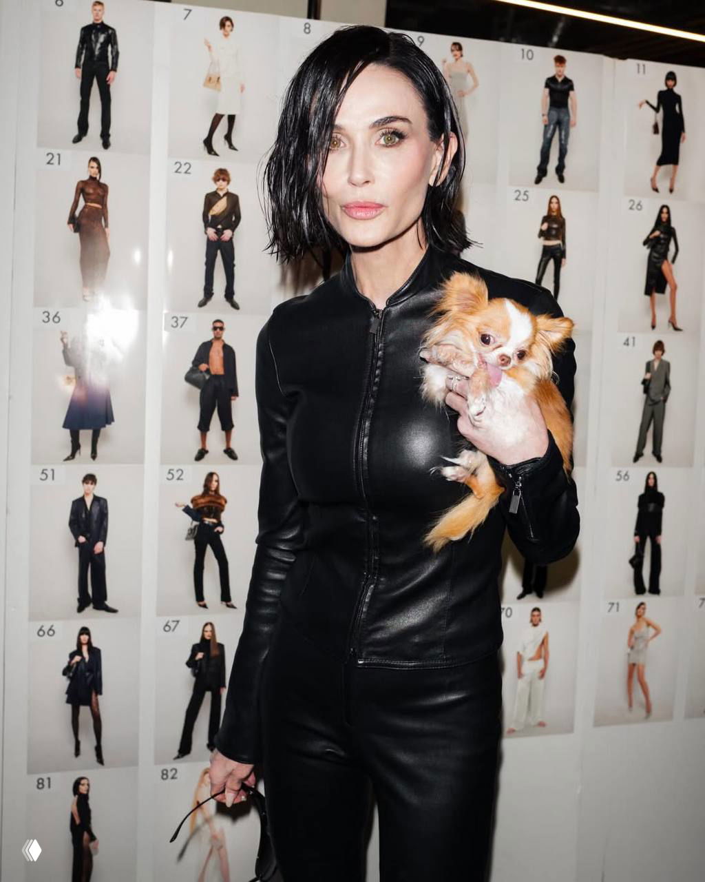 Звёздные гости на показе Gucci: Деми Мур