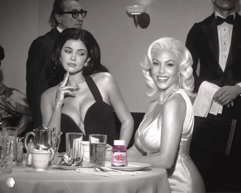 Кайли Дженнер и Кортни Кардашьян объединились для коллаборации