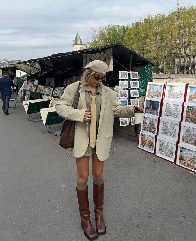 Имитация гольф под сапоги — модный лайфхак