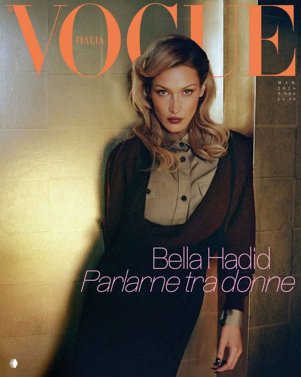 Обложка Vogue с Беллой Хадид как референс