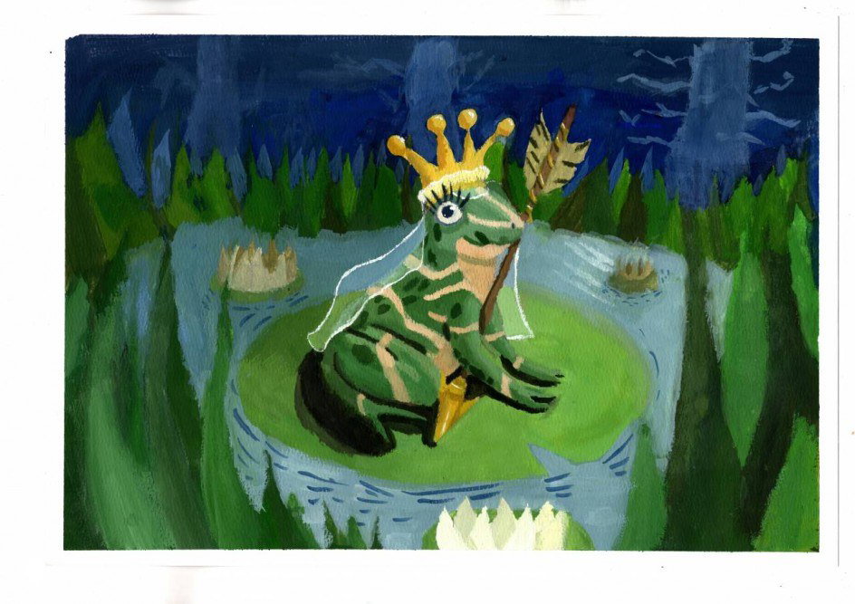 Сколько раз я переписывала текст про Царевну-Лягушку