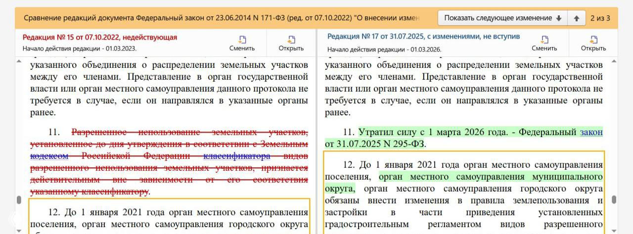 Загадываю желание: порядок в видах разрешённого использования