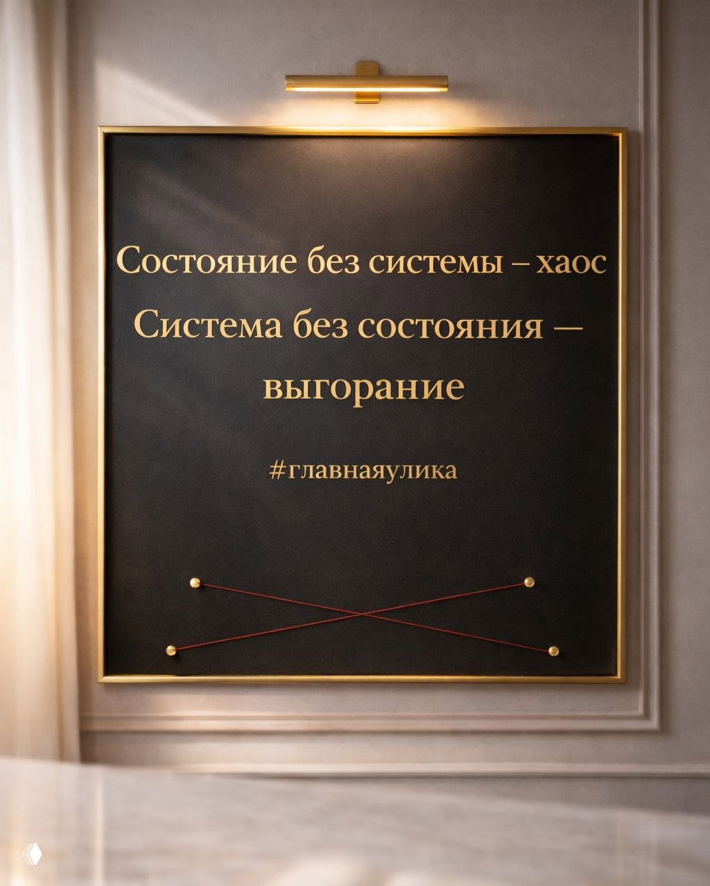 Состояние без системы — хаос