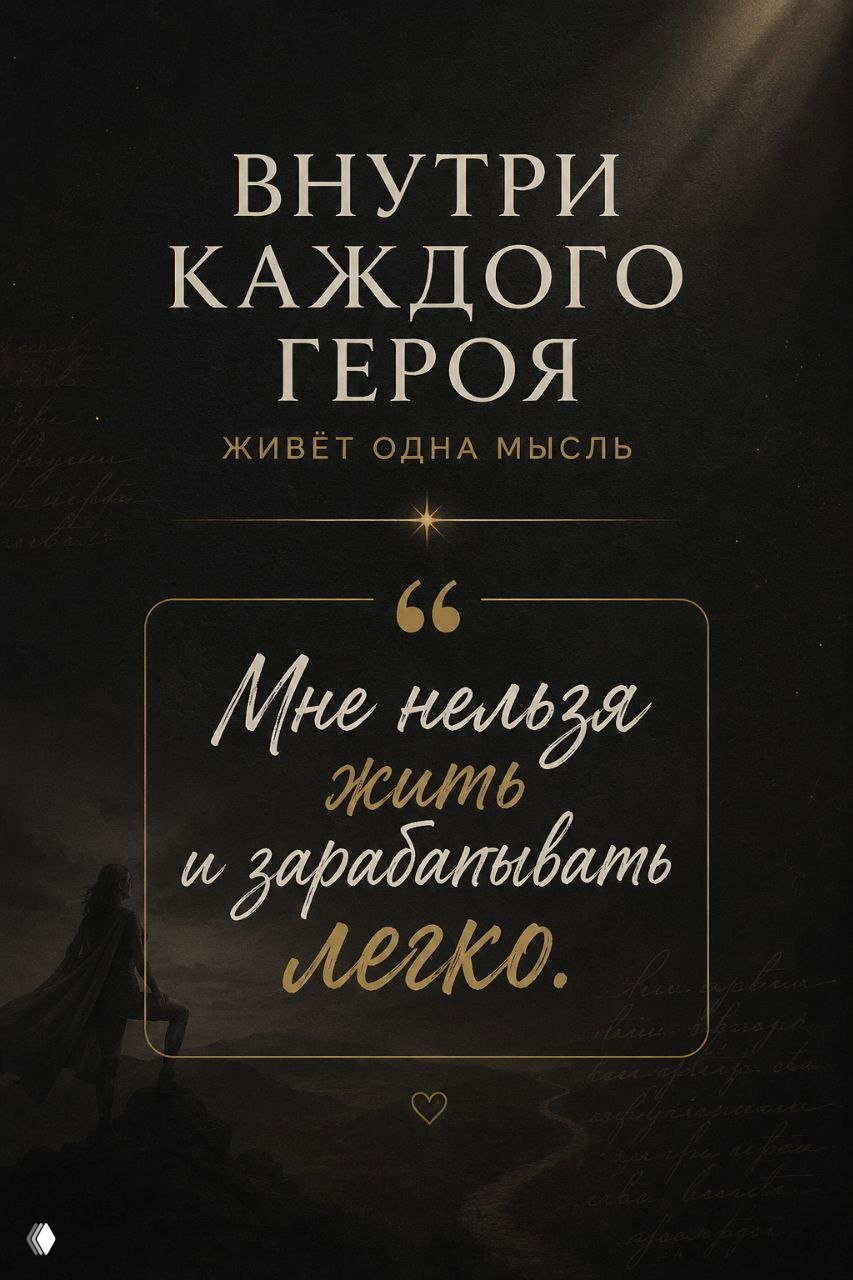 Проблема не в деньгах — Герой внутри