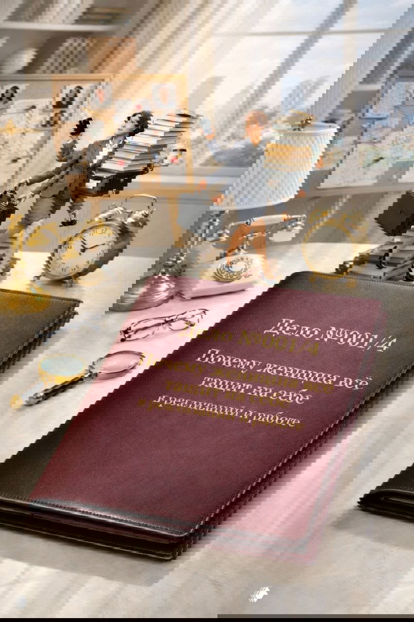 Почему женщина всё тащит на себе в реализации и работе