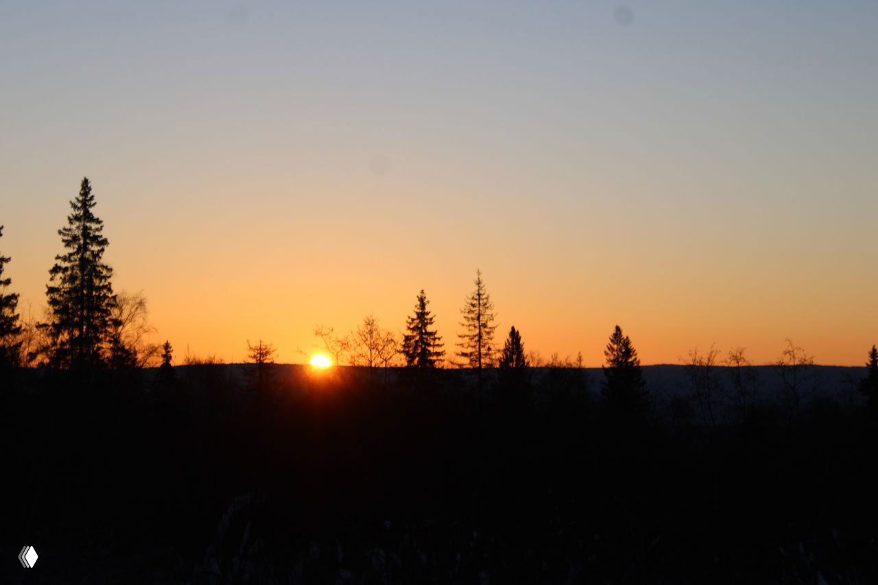 Поход в Зюраткуль — зимние виды и закат