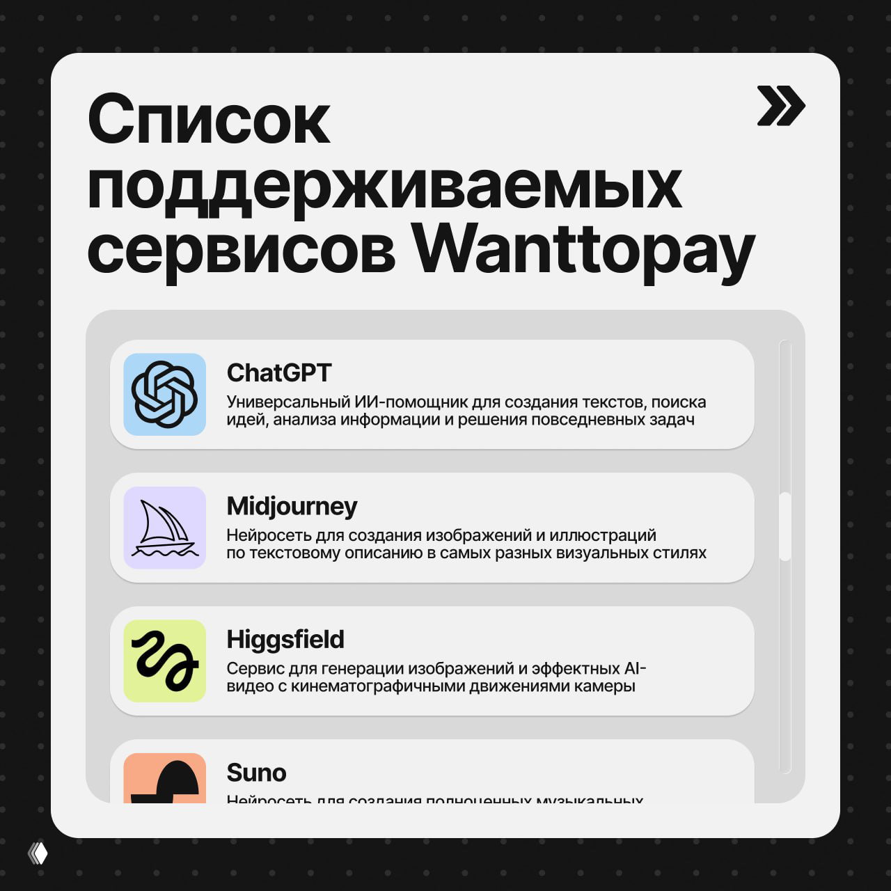 Куда идти за оплатой подписки — Wanttopay