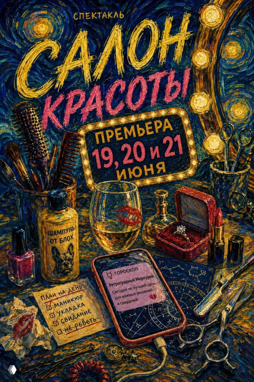 Салон красоты — премьера в театре «ПАРИЖ»
