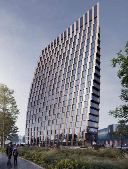 Аквилон согласовал архитектуру офисного здания в Нагатино