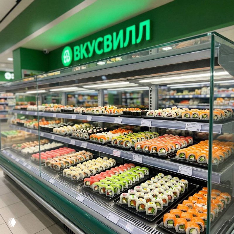 «Вкусвилл» заходит в нишу суши: проект «Сушипоинт»