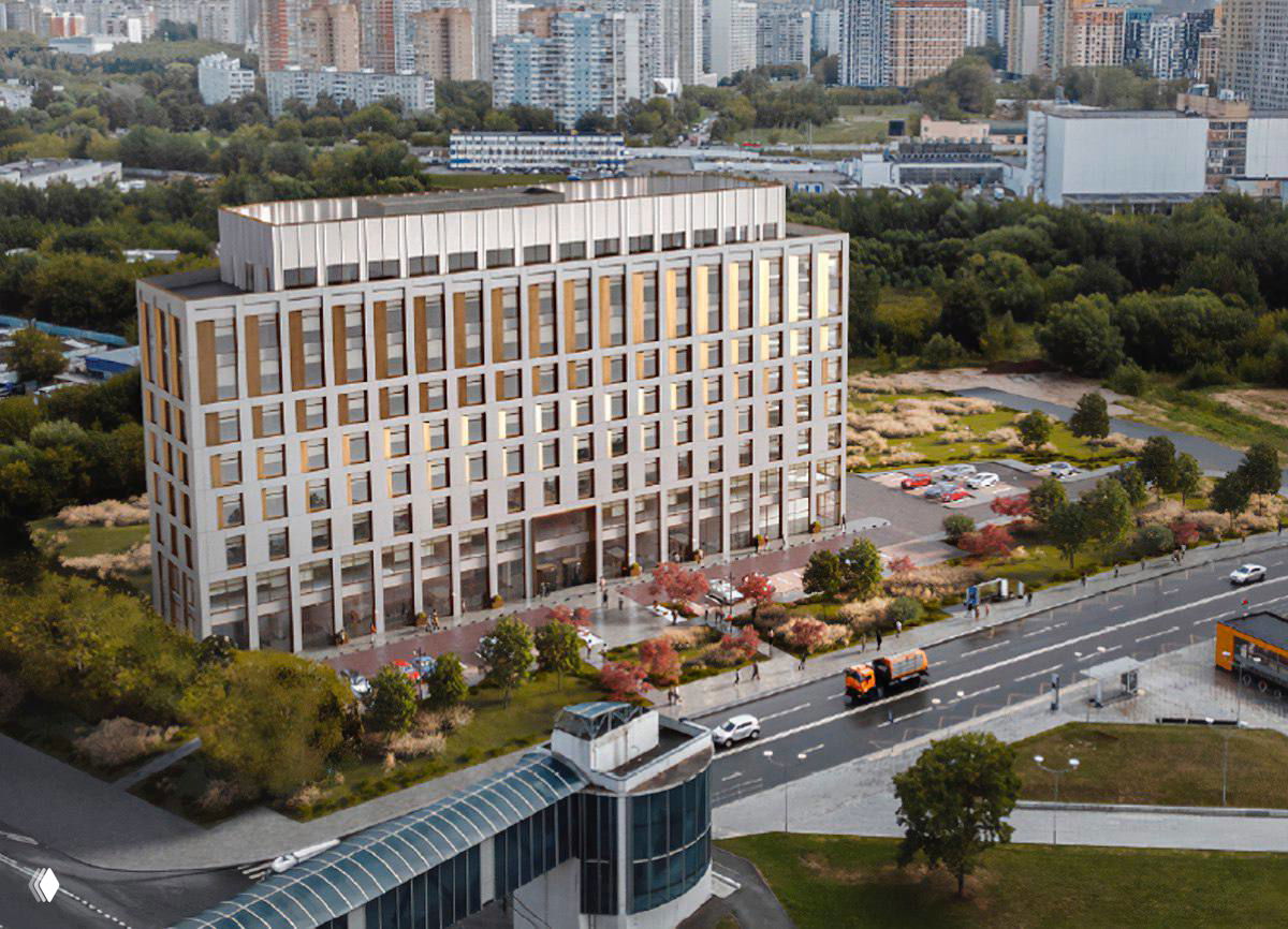 Новый бизнес‑центр у метро «Боровское шоссе»