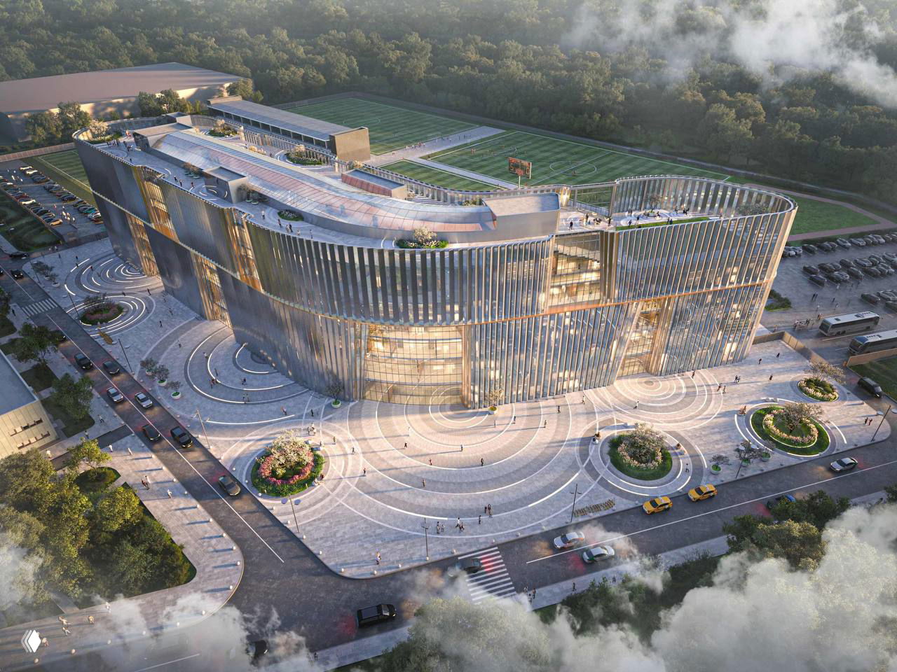 В Мневниковской пойме построят футбольный центр