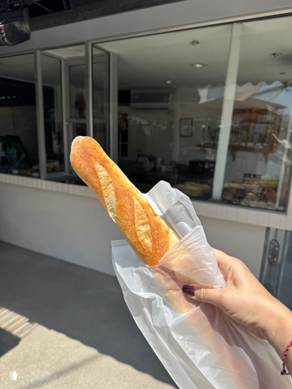 Французская пекарня Chez Pape — багет в Ламай