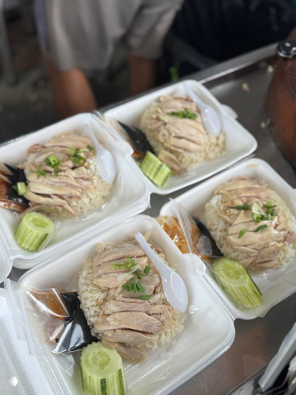 Хайнаньский чикен райс на Ламай