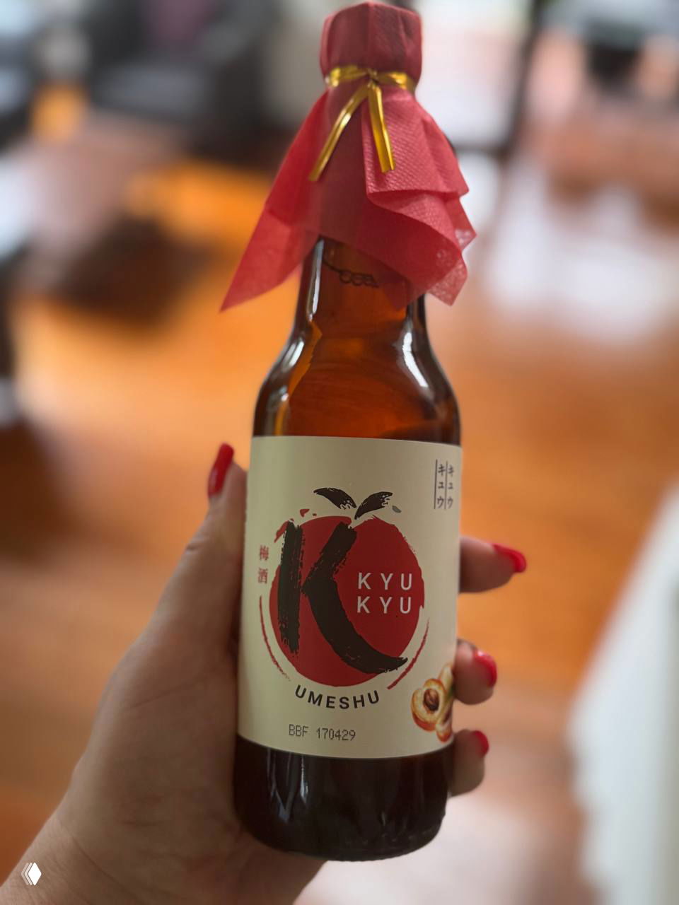 Тайский Umeshu в TOPS — 129 бат за 330 мл