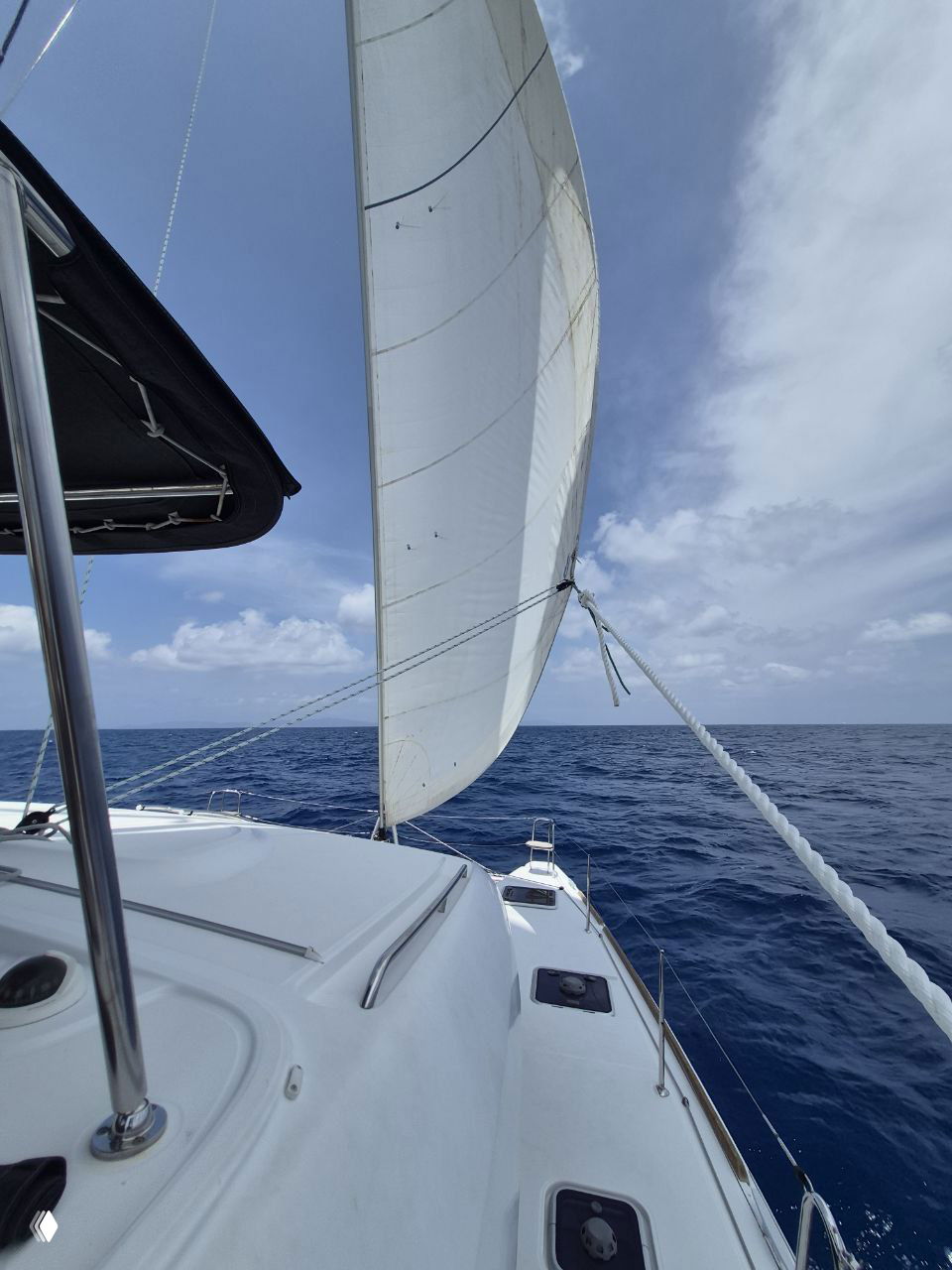 Лайфхак: настройка стакселя на катамаране