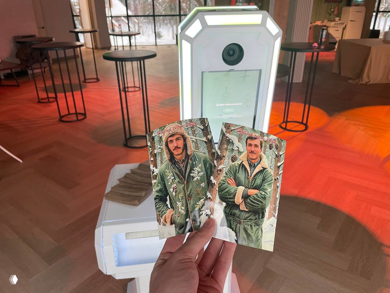 Фотостойки и фотокабины с Нейросетями