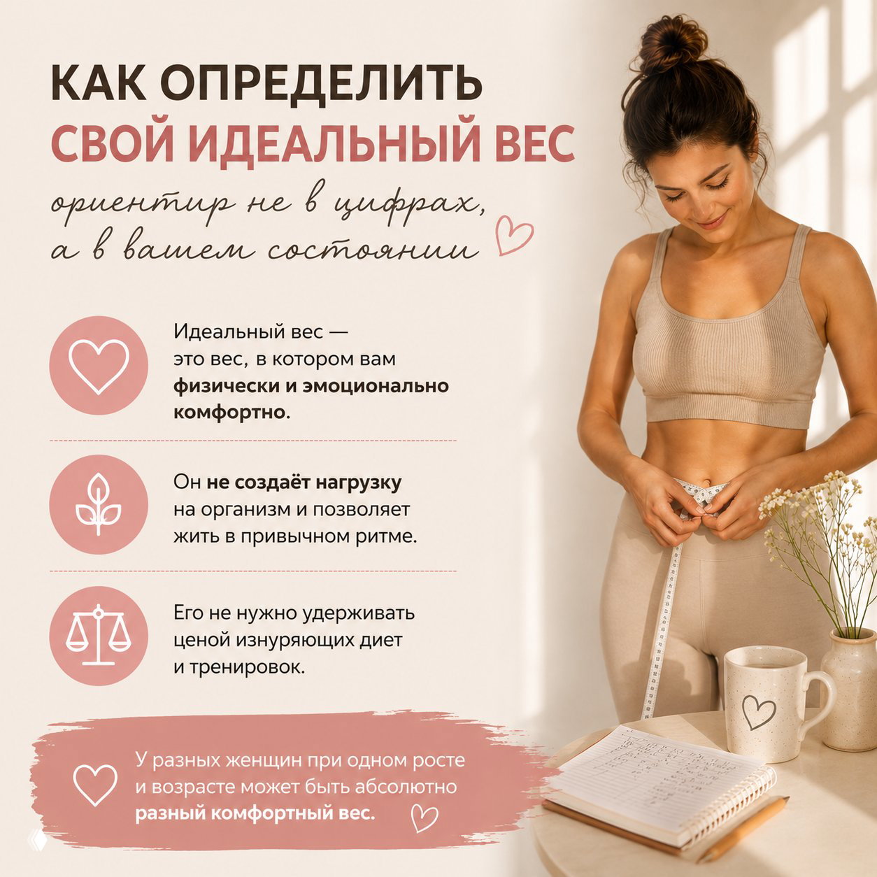 Как определить свой идеальный вес