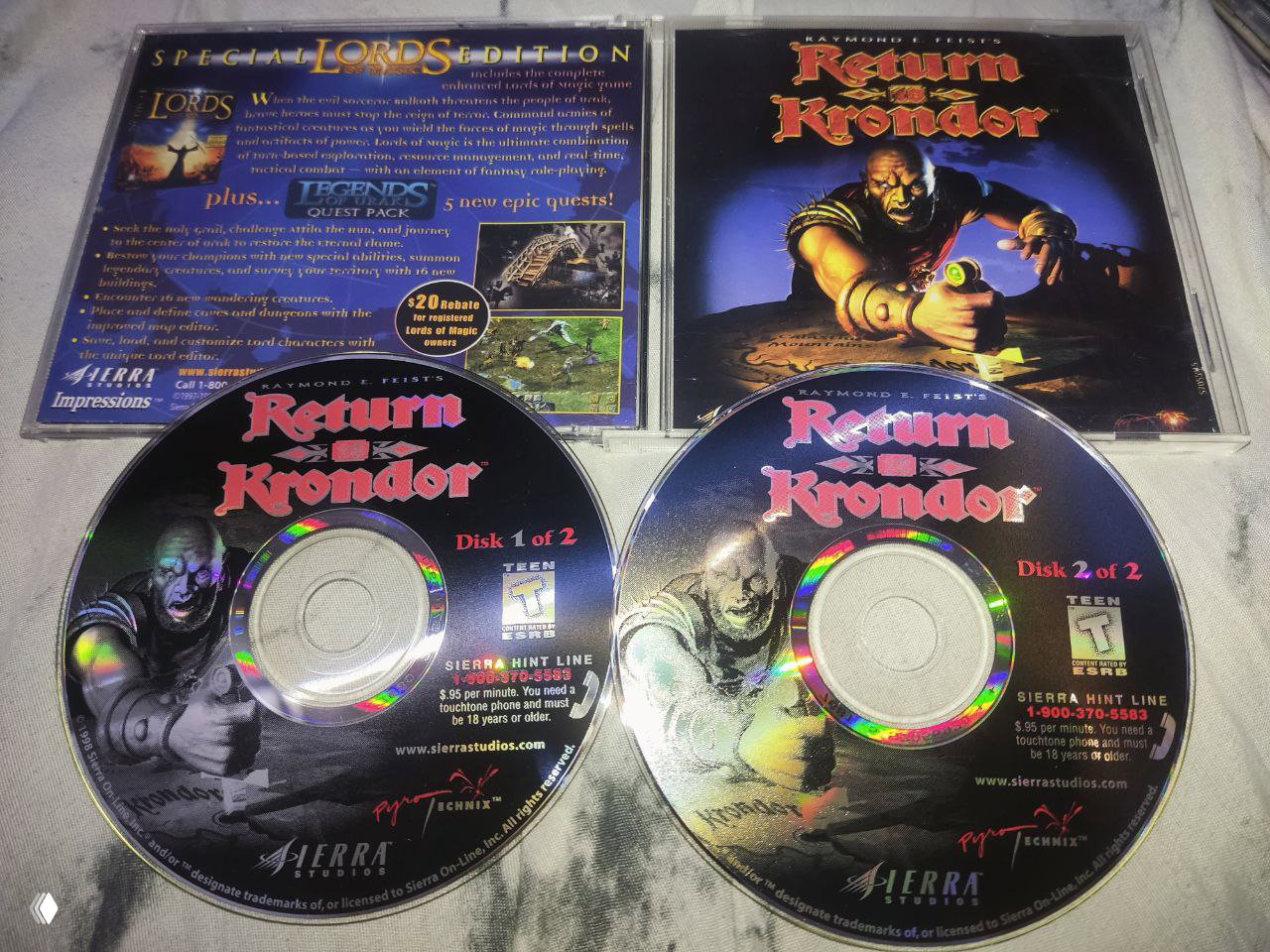 Return to Krondor (1998, Sierra)