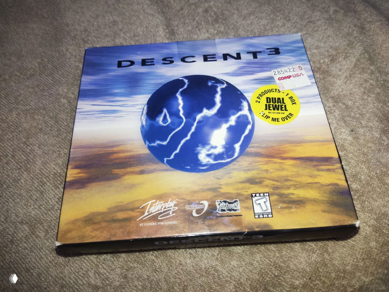 Descent 3 / Descent 3 Mercenary — dual jewel и дигипак