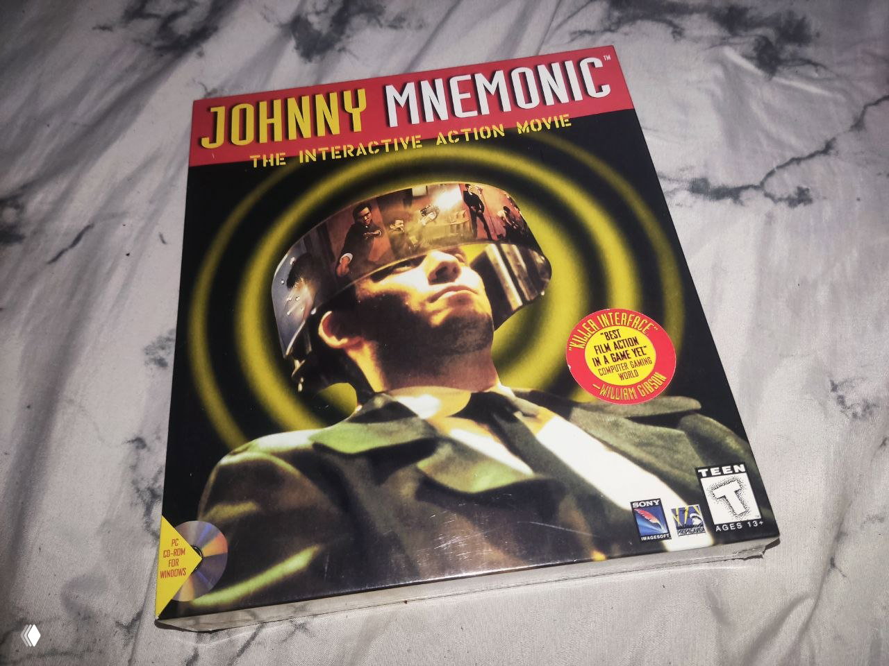 Johnny Mnemonic (1995) — оригинальная коробка
