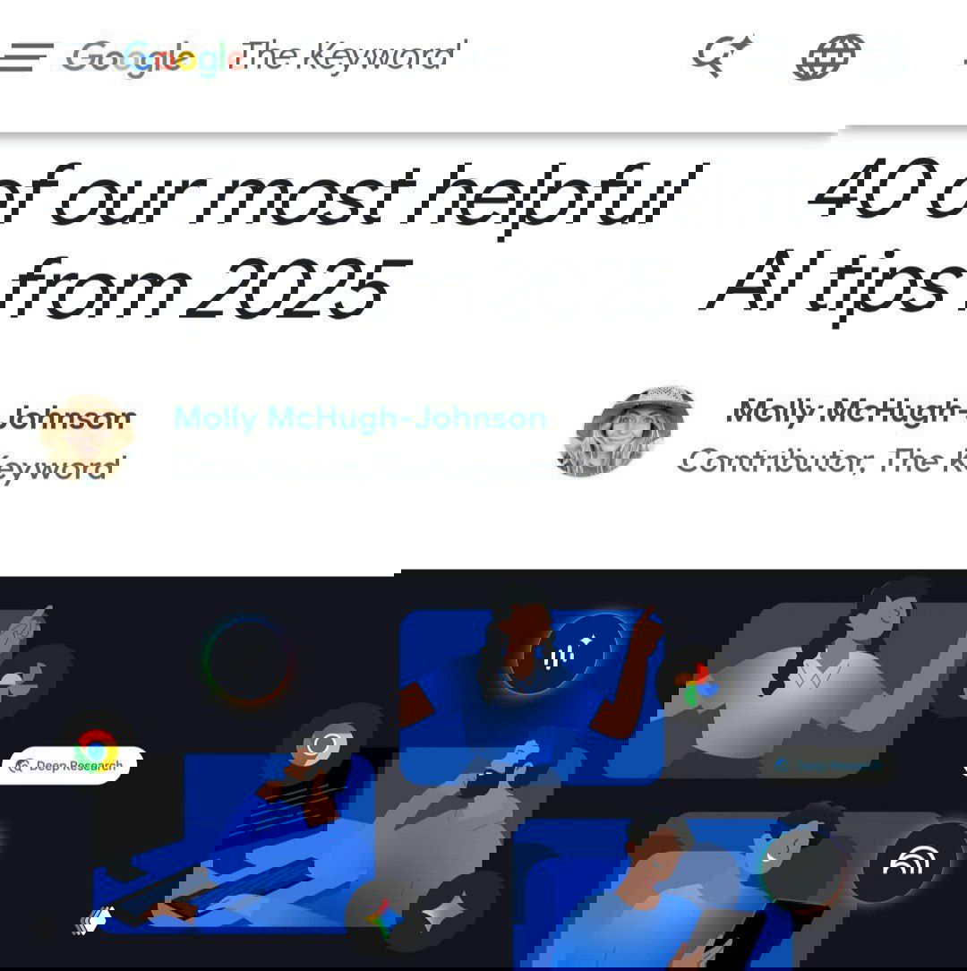 Google — супергайд: 40 фишек по работе с AI