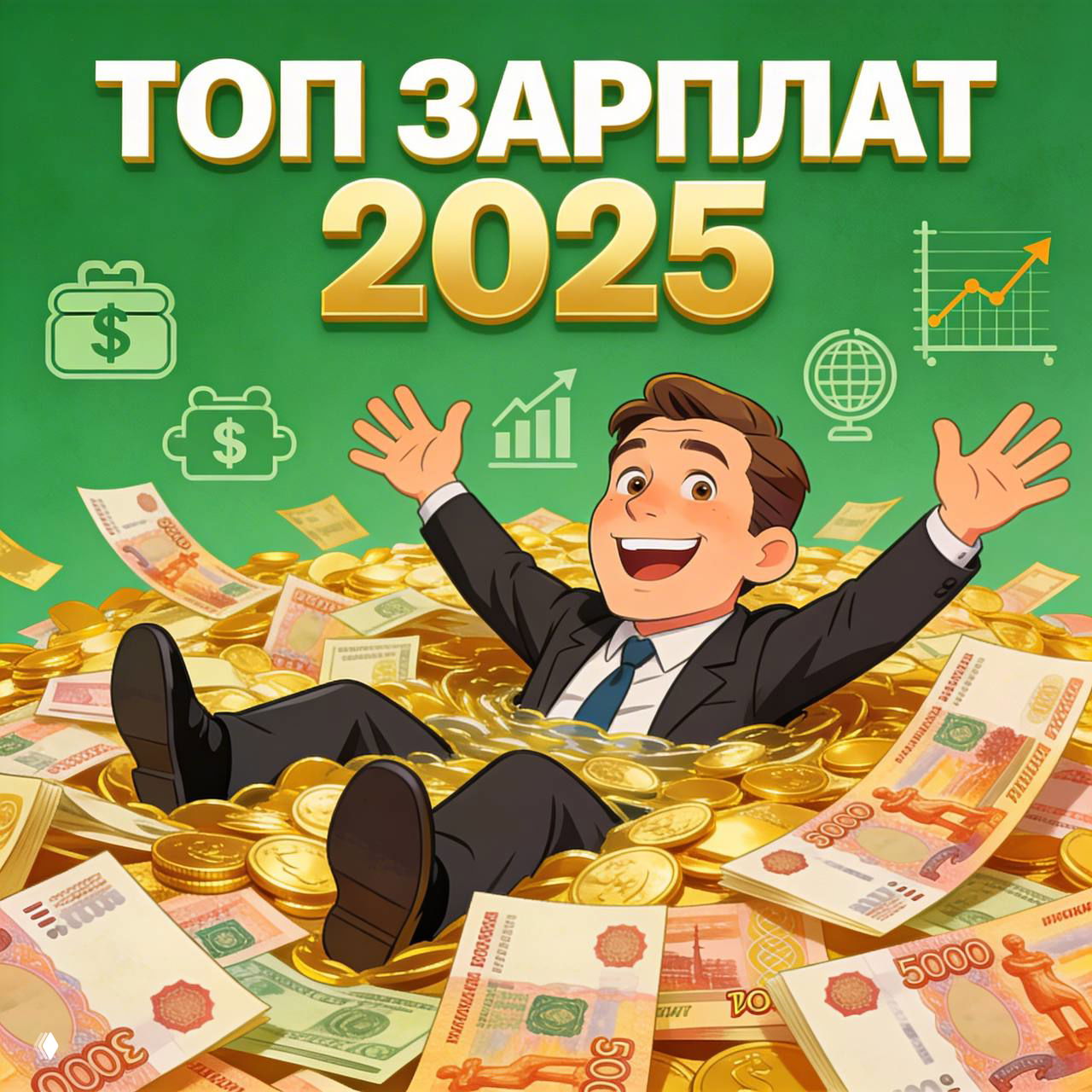 Исследование РБК: топ зарплат 2025