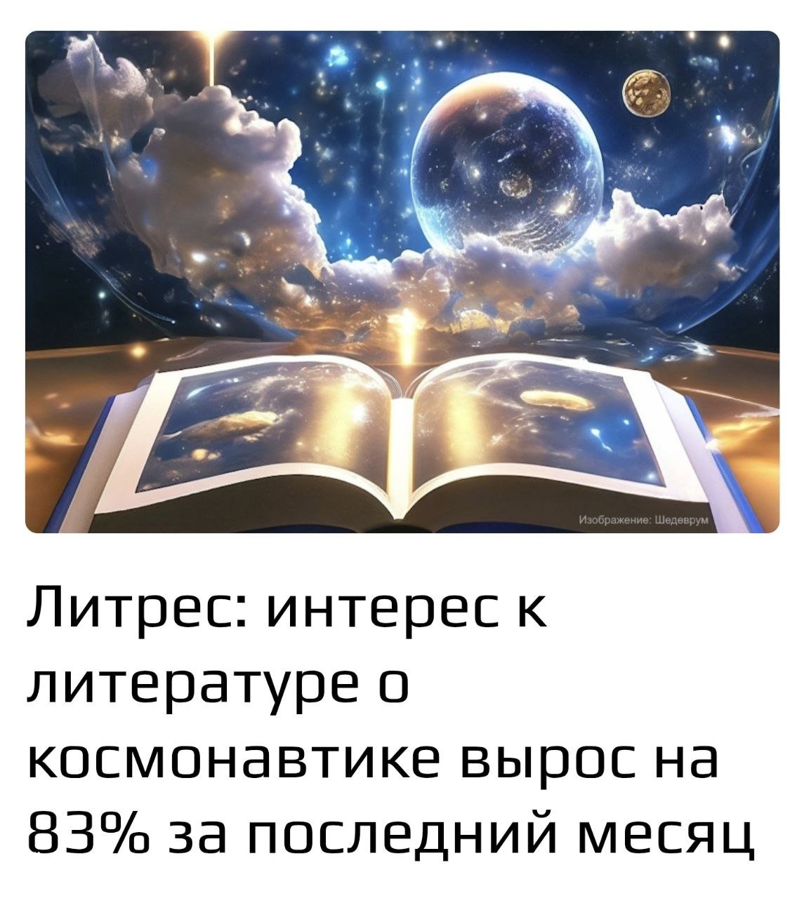 Вечерний пост: интерес к космической литературе