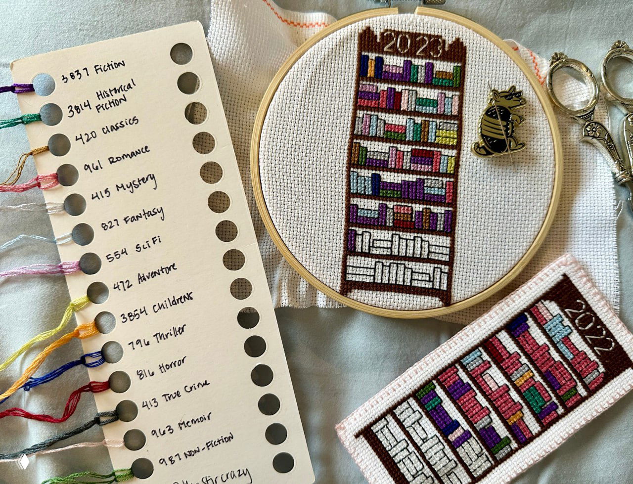 Необычные буктрекеры — от приложений до вышивки