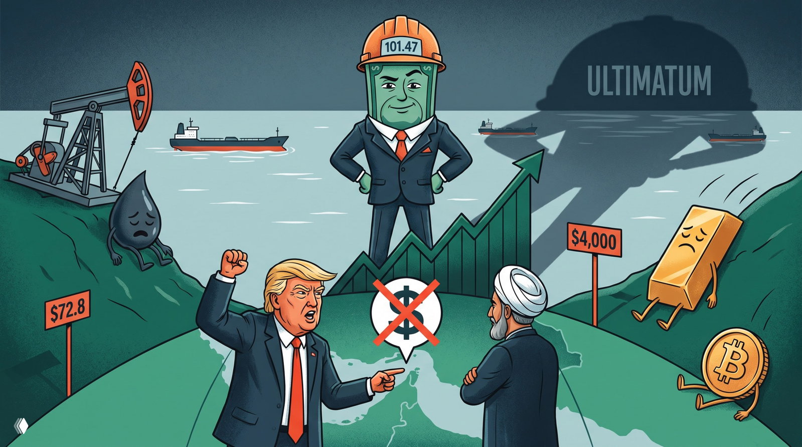 ⚡️ Трамп: Ормуз бесплатно или сделки нет