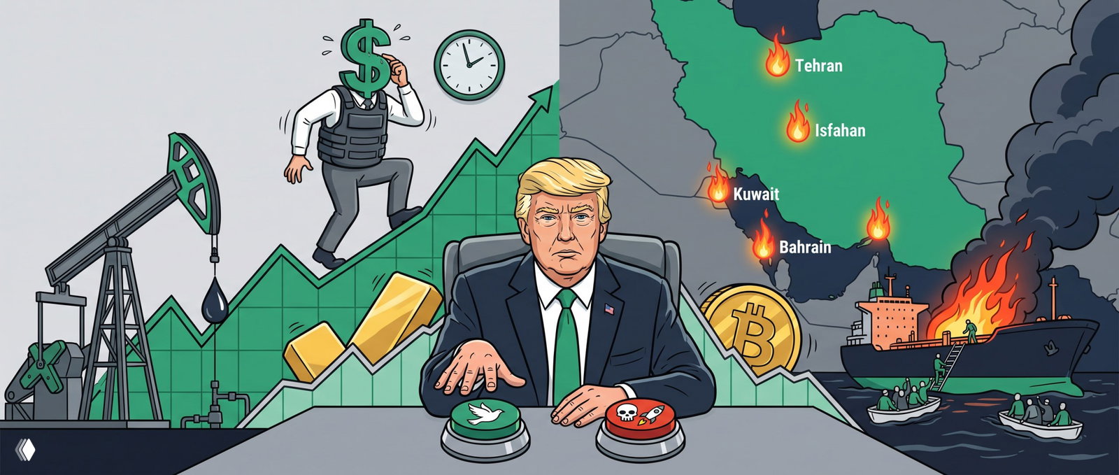 Десятая ночь ударов: Трамп выбирает — мир или война