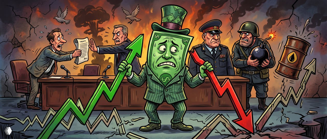 Трамп сорвал перемирие: доллар 99.07, нефть вверх