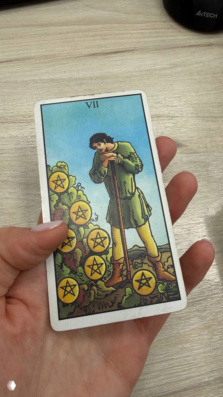 Карта понедельника — 7 Пентаклей