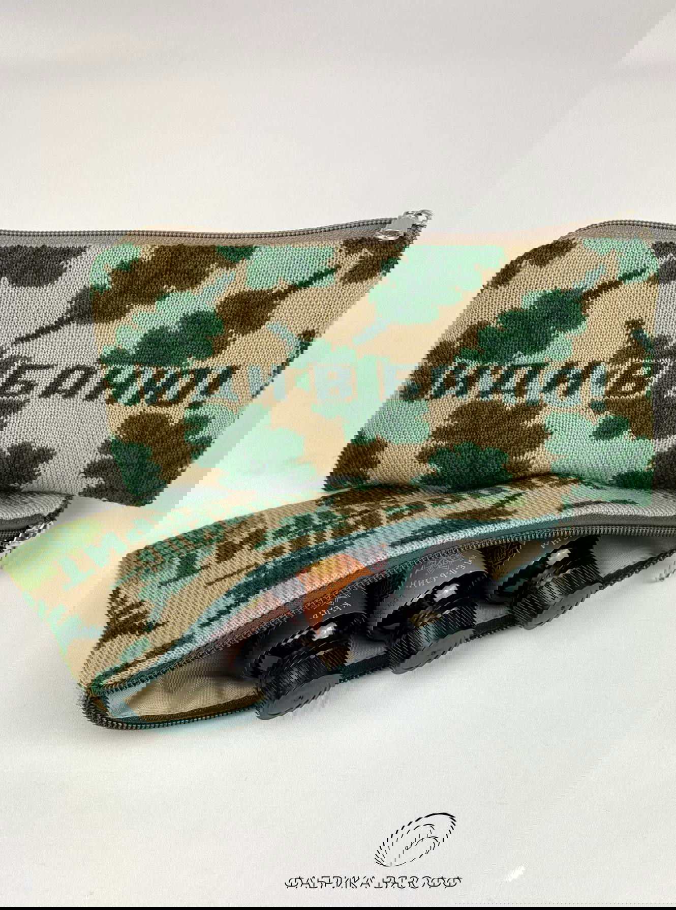 Вязаная косметичка как банный набор