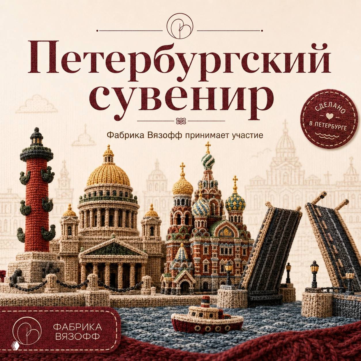 Фабрика Вязофф в проекте «Петербургский сувенир»