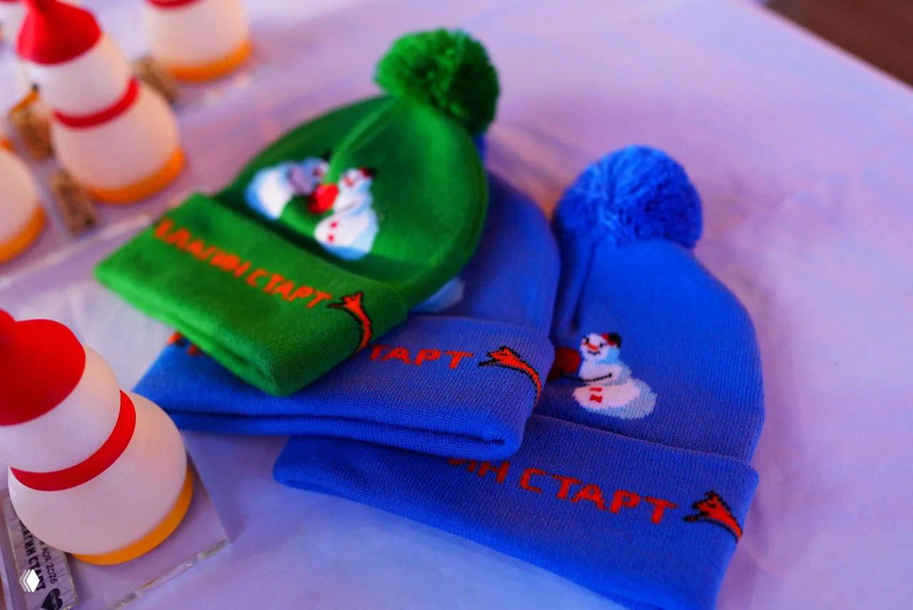 Наши шапки для участников забега