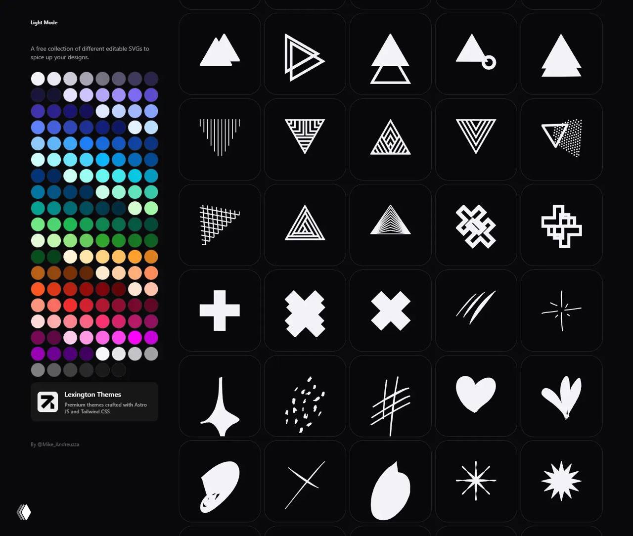 SVG Doodles — бесплатная коллекция SVG и TSX