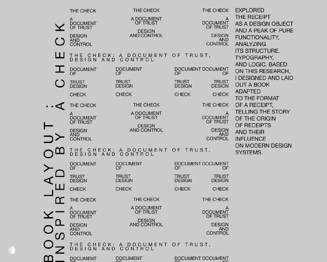 Book layout — книга о вёрстке чеков