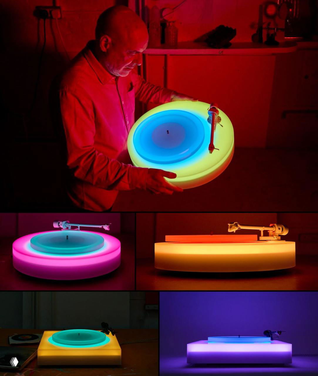 Turntable 2 — светящийся проигрыватель Брайна Ино