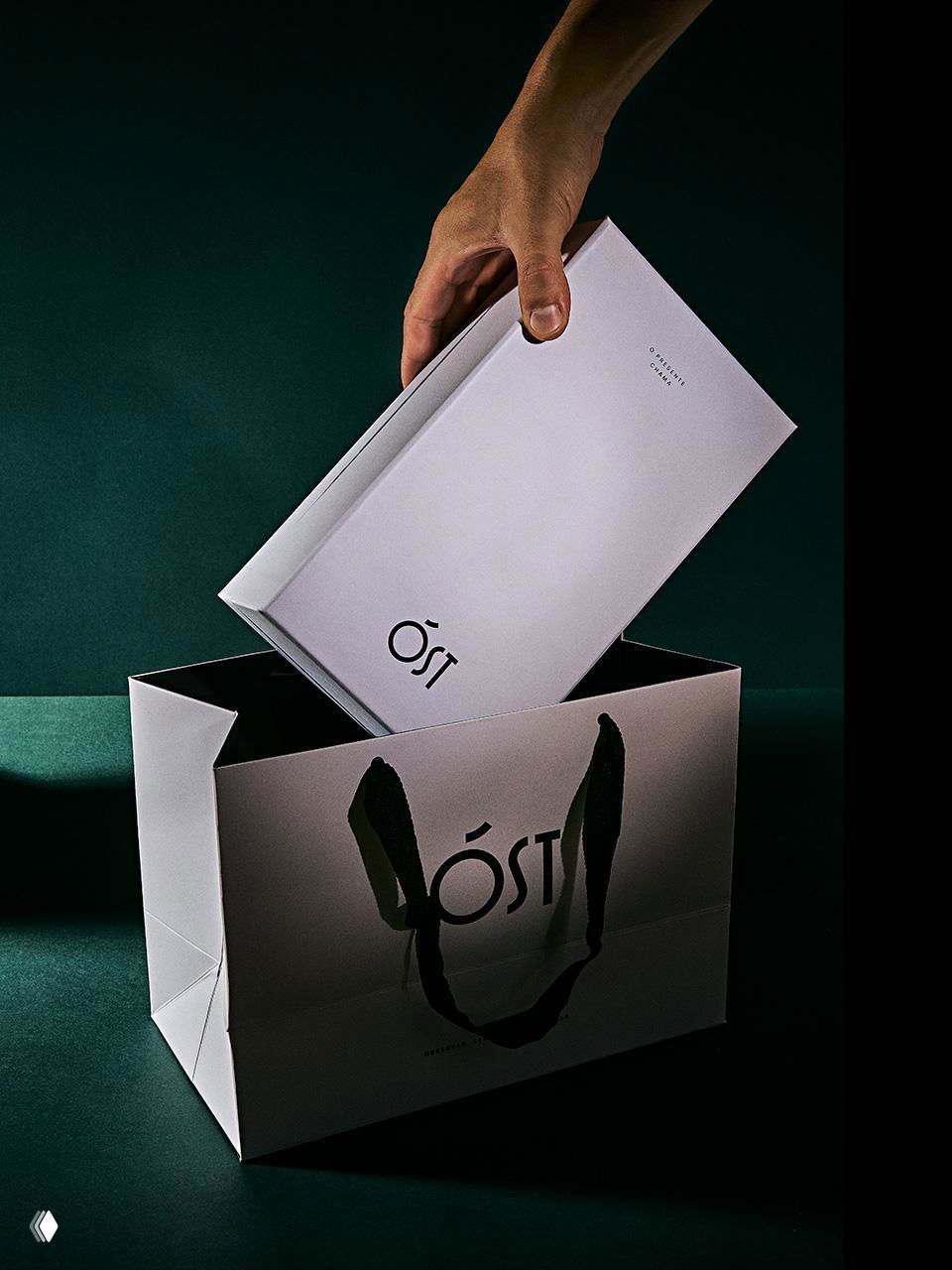 Ost — оформление бренда дизайнерских свечей