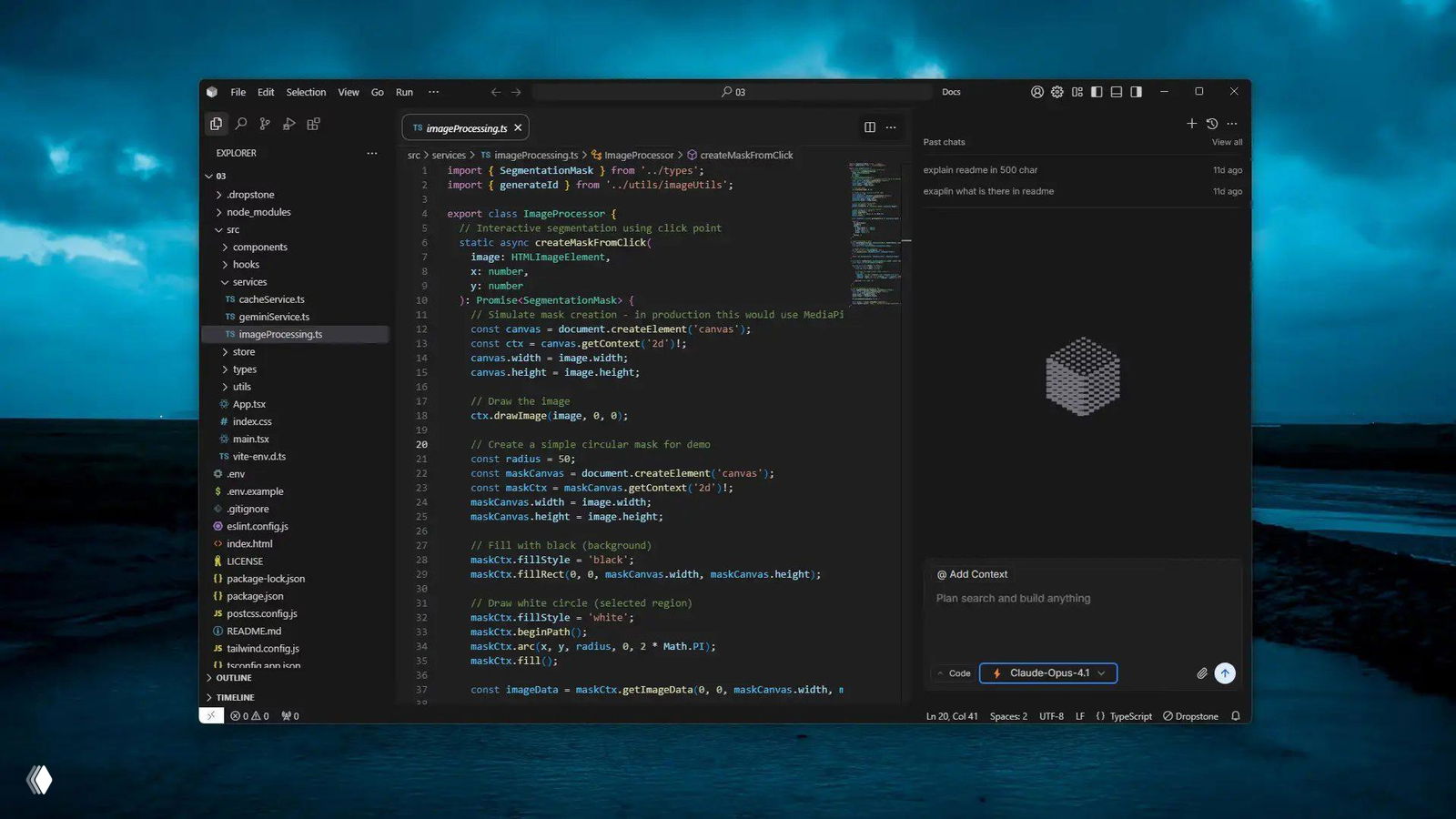 Dropstone — агентное приложение для кода
