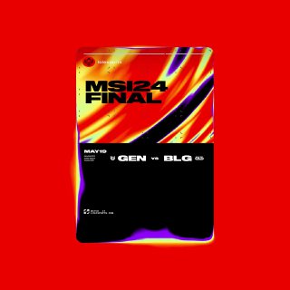 Миниатюрный постер на ярко-красном фоне с названиями команд и датой финала, рамка и кислотные цветовые разводы по краям макета.