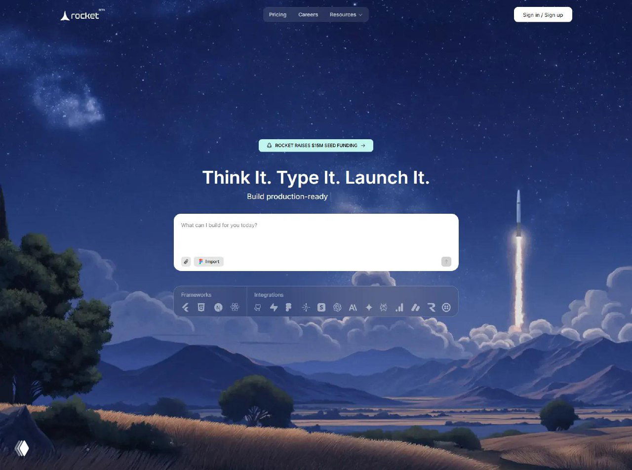 Rocket.new — ИИ‑платформа для мобильных и веб‑приложений