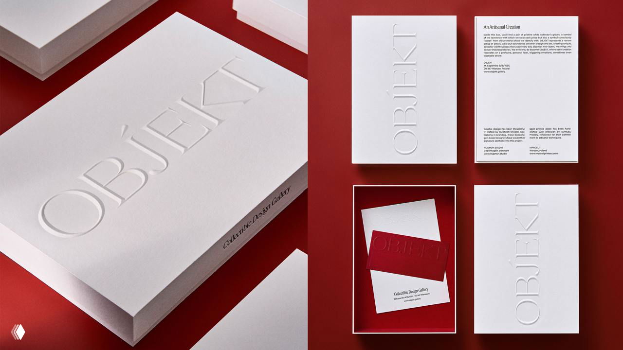 OBJEKT. Брендинг варшавской арт-галереи