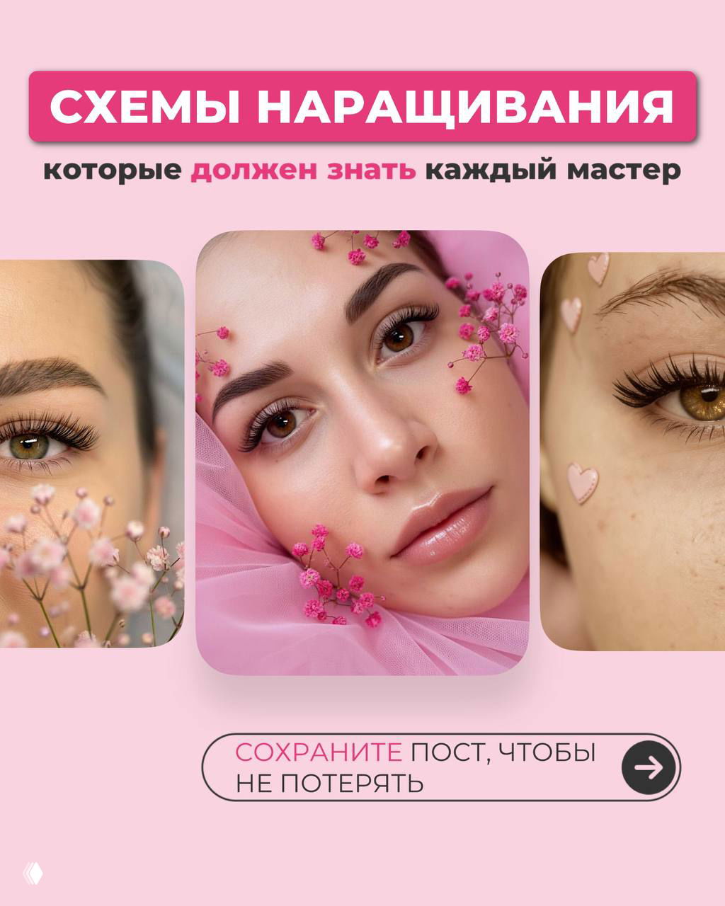 Схемы наращивания, которые должен знать каждый мастер