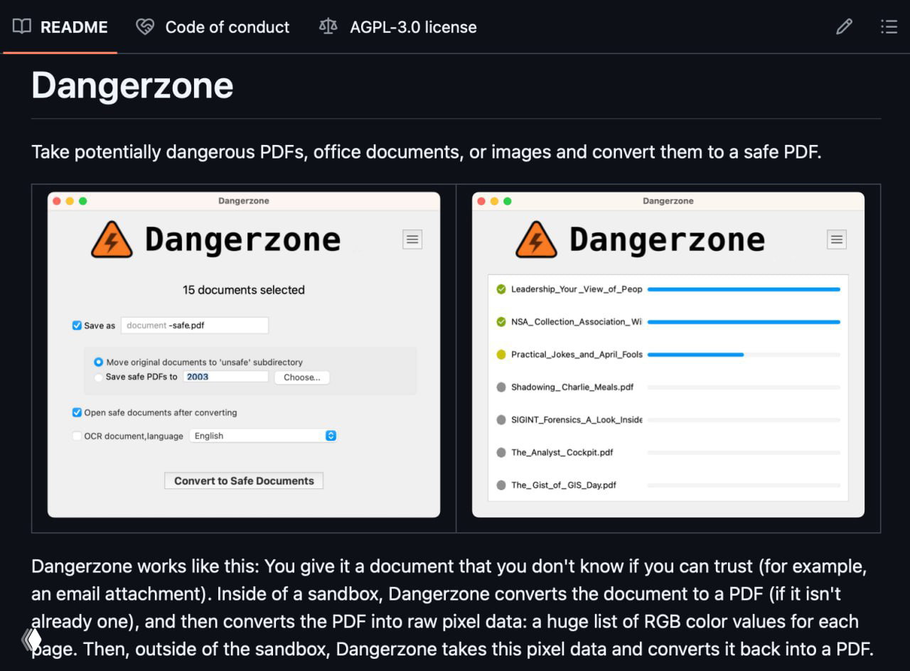 Утилита, которая обезвреживает любые документы.