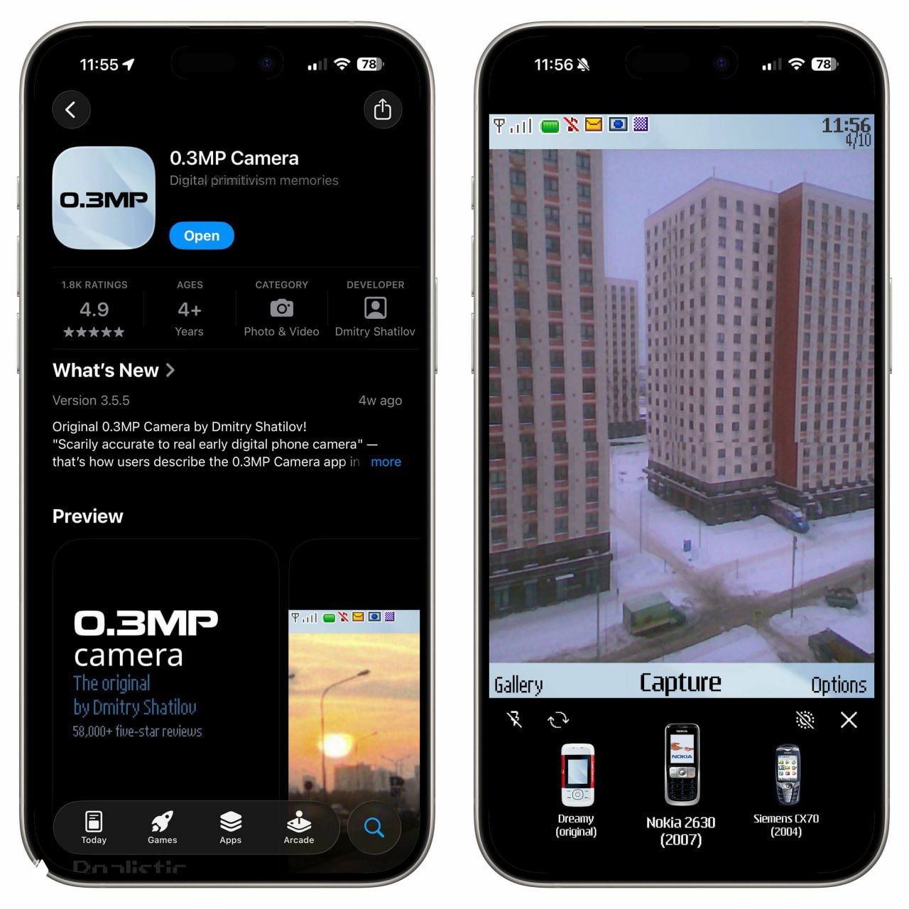Снимаем как на Nokia, только с iPhone.